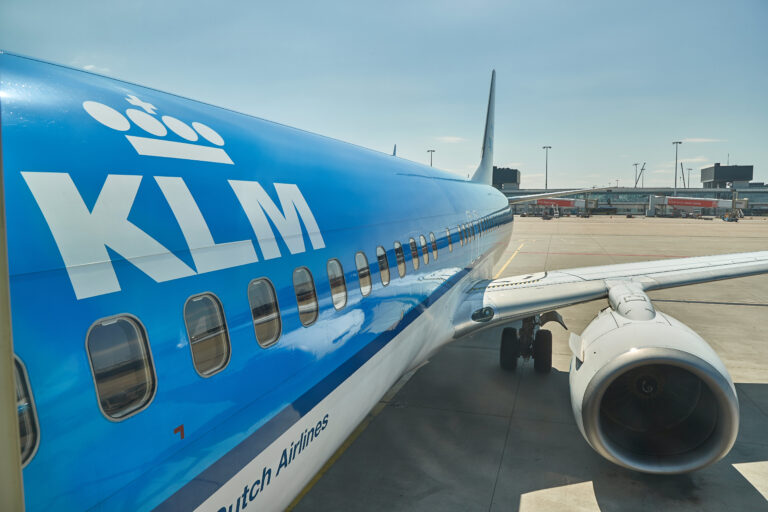 Amsterdam,,The,Netherlands,-,Circa,2019:,Klm,Airliner,At,A