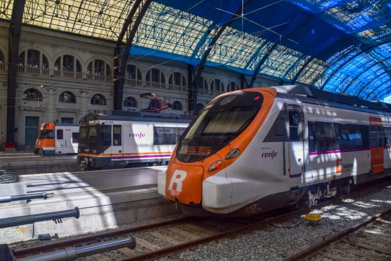 Barcelona,,Spain.,July,31,,2024.,Barcelona,França,Railway,Station.,Rodalies