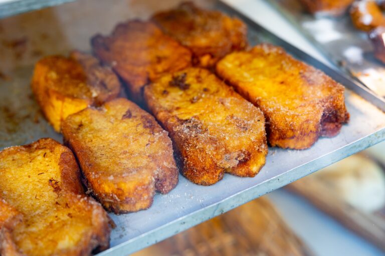 Traditional,Easter,Croutons,Of,Spanish,Cuisine,Torrija,,Laid,Out,On