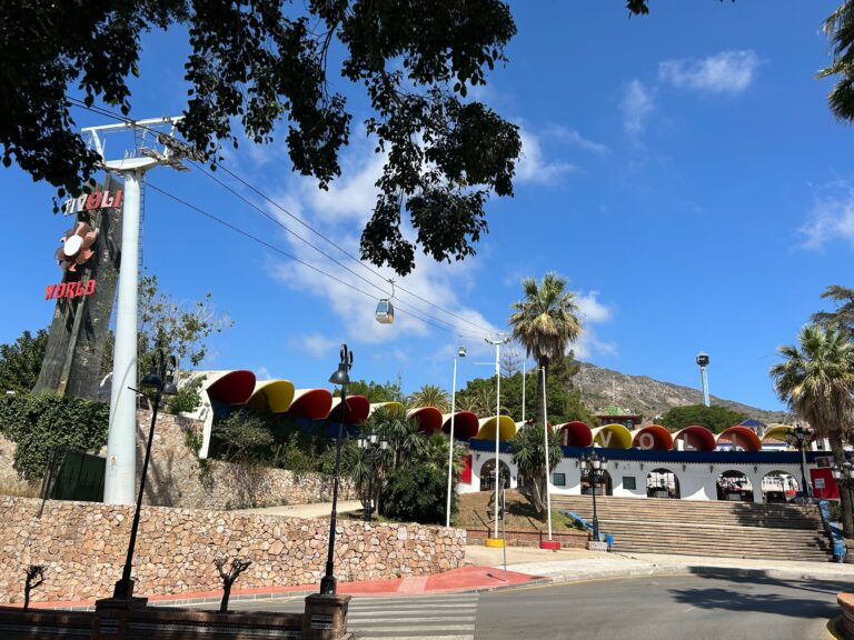 Entrance,To,The,Abandoned,Tivoli,World,Amusement,Park,In,Benalmadena,
