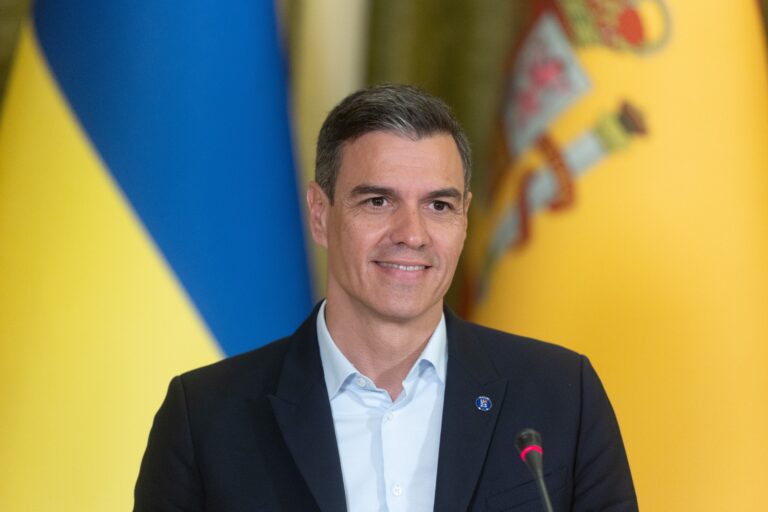 Kyiv,,Ukraine,,July,01,2023.,Spain's,Prime,Minister,Pedro,Sanchez
