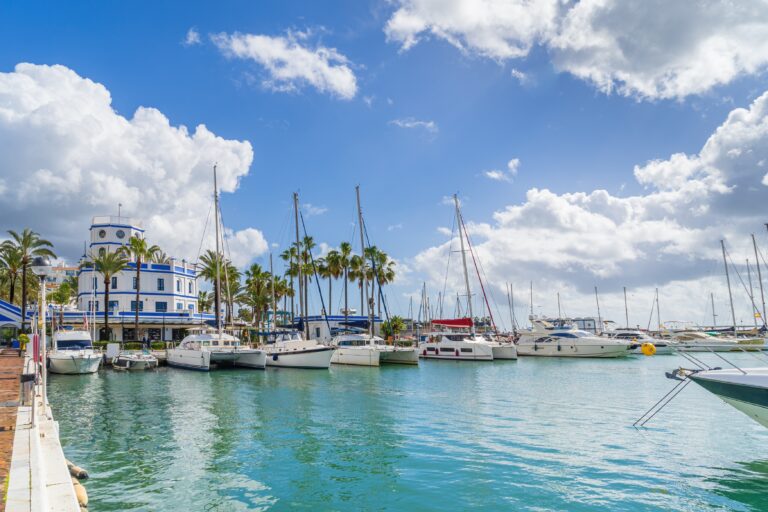 Port,Estepona,On,The,Costa,Del,Sol,Spain