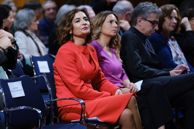 Maria,Jesus,Montero,At,The,Ceremony,Of,Bequeathing,The,Enrique