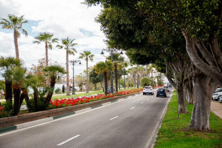 Estepona,,Spain,,May,,2018:estepona,,Province,Of,Malaga,,Andalusia,,The,Road