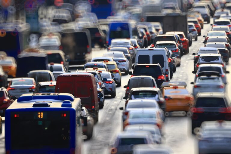 Many,Cars,On,The,Road,Top,View,Traffic,Jam,Rush