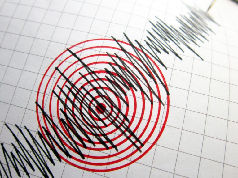 Seismograph,And,Earthquake.,A,Seismograph,That,Records,The,Seismic,Activity