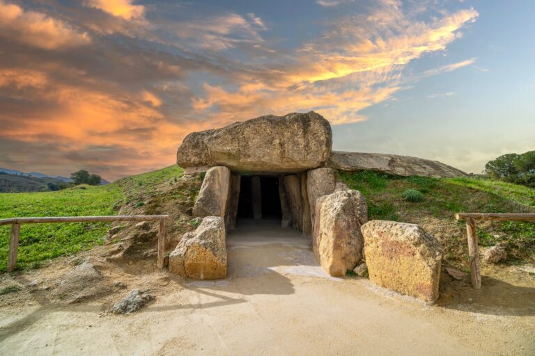 Archaeological,Dolmens,Of,Antequera,Museum,,Malaga,Province,,Spain,,Europe