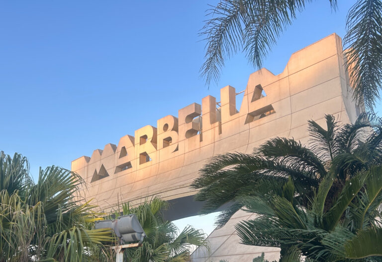 Marbella,Sign,At,The,Entrance,To,The,City.,Marbella,,Spain.