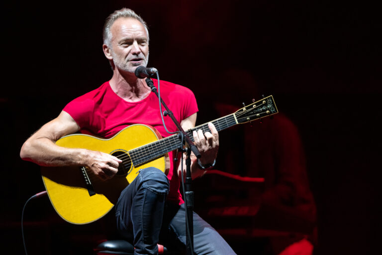 Lucca,,Italy,-,July,29,,2019:,Sting,Performs,In,Front