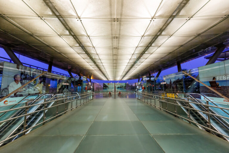Malaga,,Spain,-,July,28,,2018:,Railway,Station,At,Malaga
