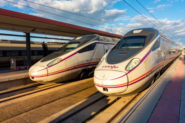 Madrid,,Spain,-,25,March,2025:,Renfe,High-speed,Trains,In