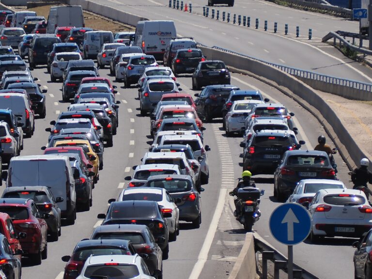 Madrid,,Spain,-,April,28,,2025.,Large,Number,Of,Vehicles