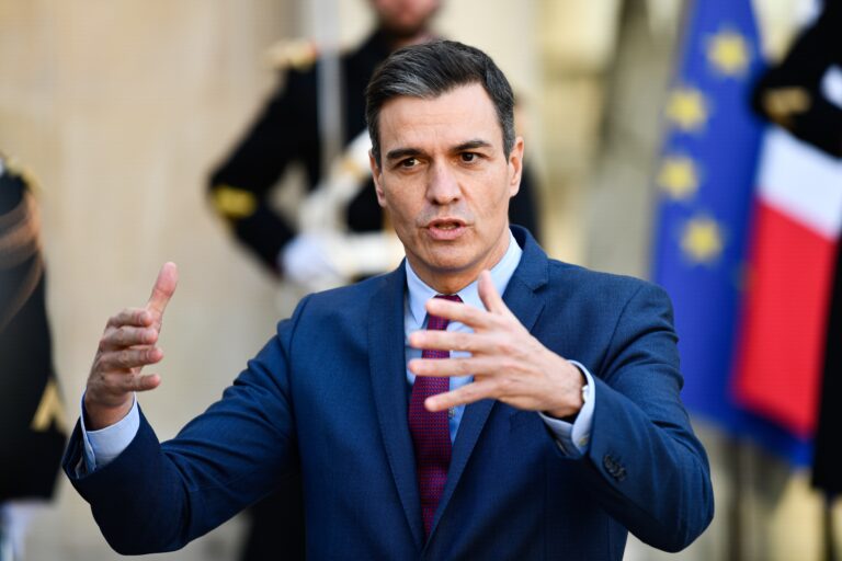 Pedro,Sánchez,Pérez-castejón,,Prime,Minister,Of,Spain,At,The,Elysee