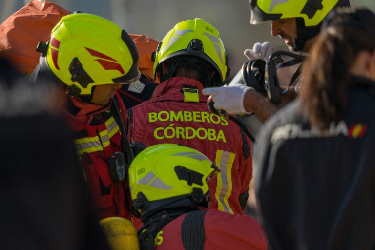 Córdoba,,Spain;,19-02-2025:,Images,Of,The,Simulation,Of,An,Emergency