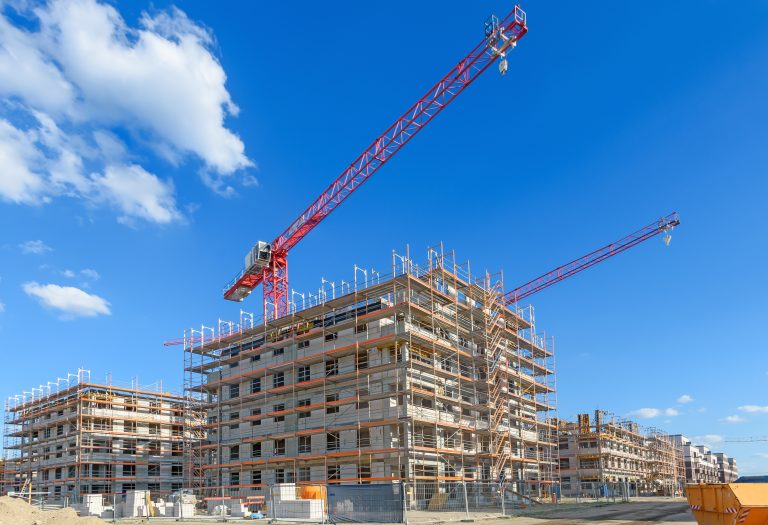 Construction,Site,Of,Multi-storey,Residential,Buildings