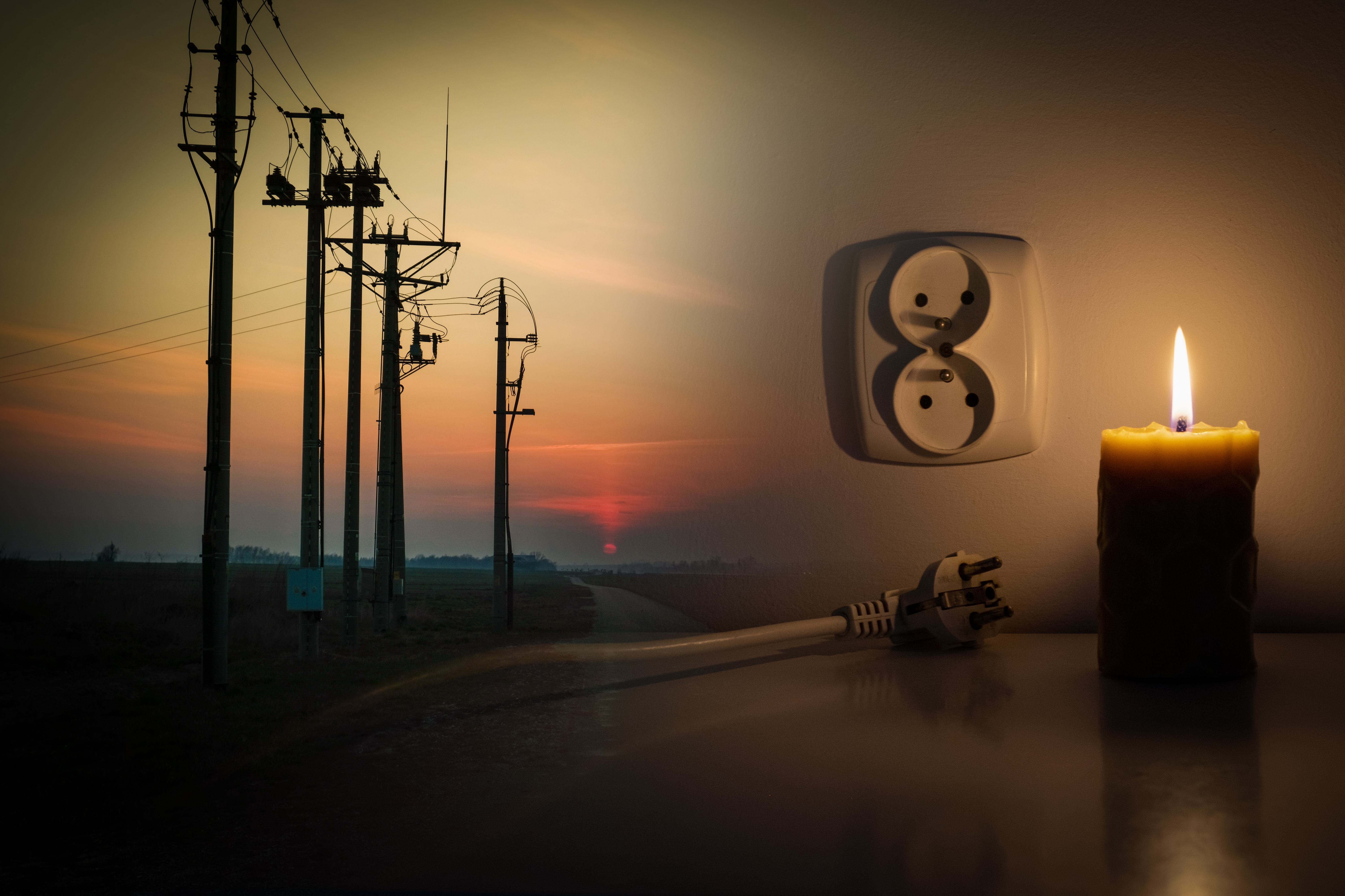 Omfattande strömavbrott i Torrox