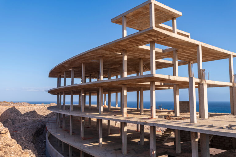 Slut på byggnadsskelett i Marbella