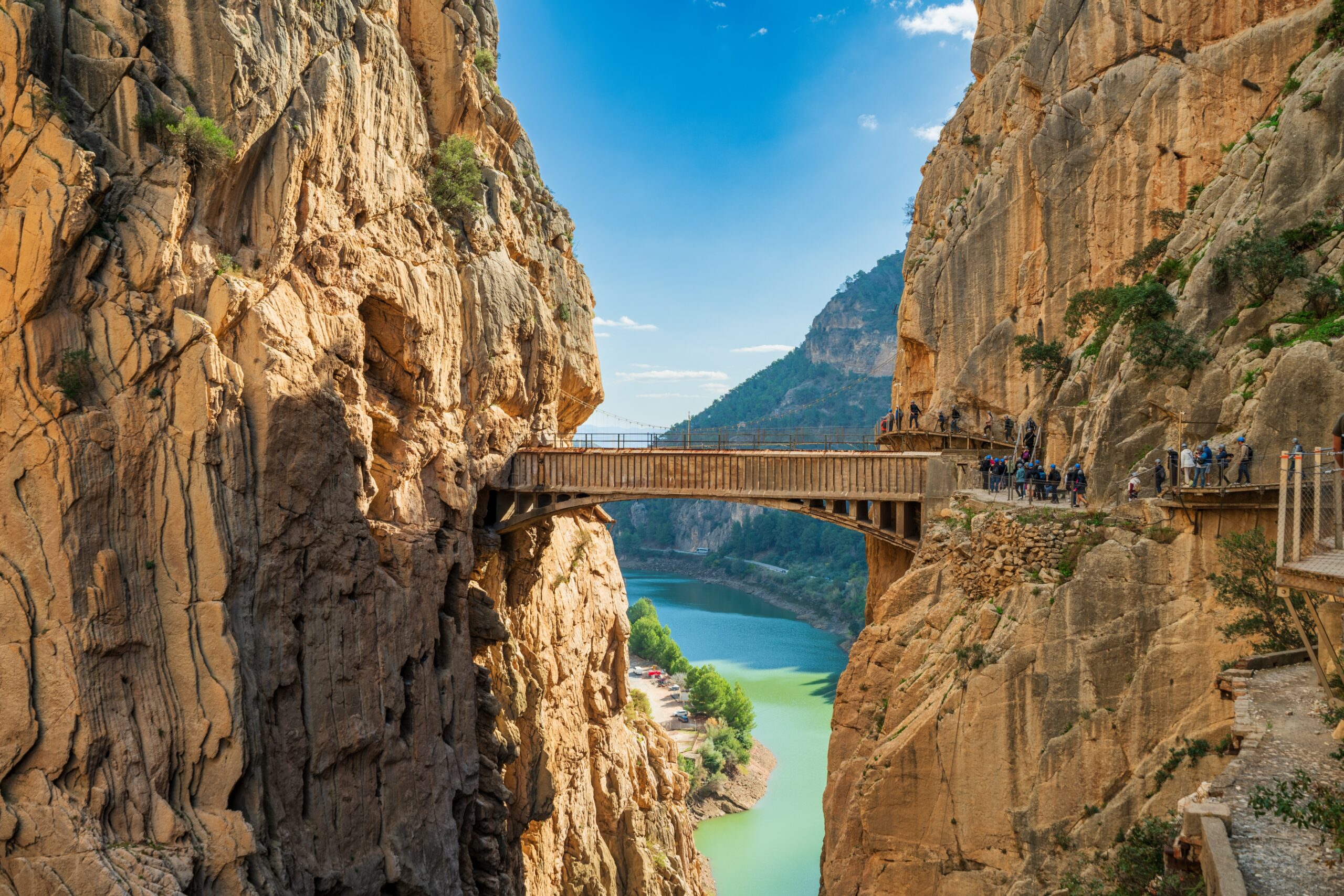 El Caminito del Rey från ovan – en spektakulär vandring