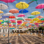 Paraplyerna är tillbaka i Torrox Pueblo