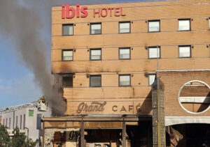 Enorm hotellbrand i Málaga