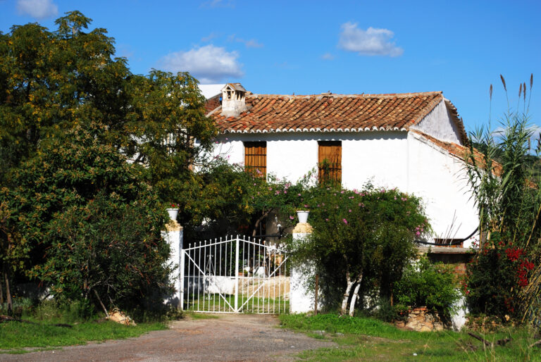 A,Traditional,Andalucian,Country,Farmhouse,(finca),Near,Guaro,,Malaga,Province,