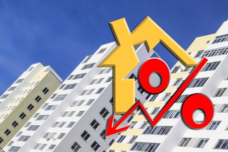 Bostadsförsäljningen minskar med 10 %
