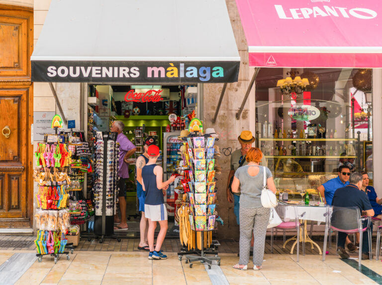 Málaga: Flest turister men lägst utgifter