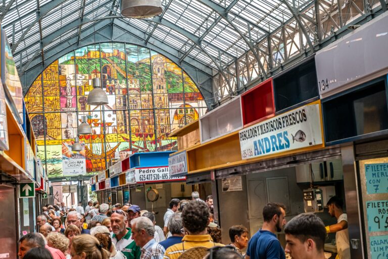 Turister orsakar problem i Málagas saluhall