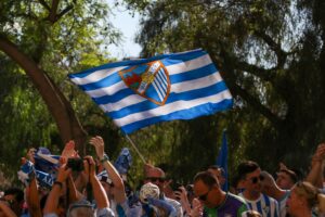 Fotbollsfebern i Málaga fortsätter