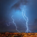 Ovanliga sommarskurar överraskade Costa del Sol