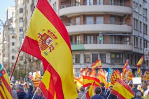 Málaga visade sitt stöd för Ceuta