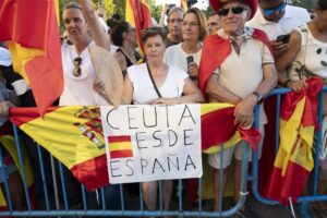 Protestmarsch mot migrationskrisen