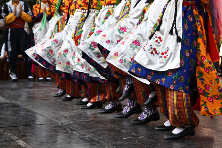 Internationell folkdans i Malaga