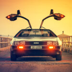 DeLorean från Tillbaka till framtiden i Málaga