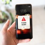 SMS- och WhatsApp-varning för översvämningar