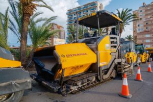 Omfattande vägarbeten i Estepona