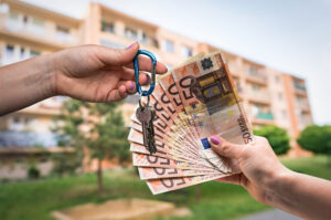 Genomsnittshyran nära 1 000 euro
